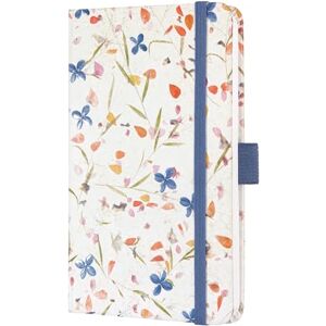 Sigel J6306 Weekly planner Jolie 2026-1 year approx. A6 Bloom Violet 2 pages = 1 week hardcover 80 gsm beige/violet 174 p. FSC-certified Sigel J6306 Weekly planner Jolie 2026-1 year approx. A6 Bloom Violet 2 pages = 1 week hardcover 80 gsm beige/violet 174 p. FSC-certified