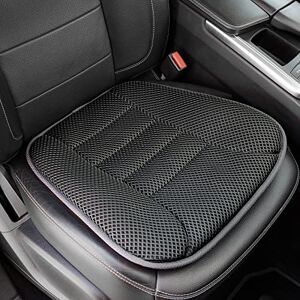 AEROiVi Car Seat Cushion for Driving, Driver Seat Cushion with Comfort 3D Air Mesh, Truck Seat Cushion with Non-Slip Bottom, Car Seat Pad Also Works with Office Chair Home AEROiVi Car Seat Cushion for Driving, Driver Seat Cushion with Comfort 3D Air Mesh, Truck Seat Cushion with Non-Slip Bottom, Car Seat Pad Also Works with Office Chair Home