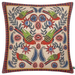 Wylder Tropics Akamba Mirrored Parrots Tropical Feather Filled Cushion Wylder Tropics Akamba Mirrored Parrots Tropical Feather Filled Cushion