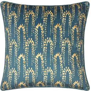 furn. Wisteria Feather Filled Cushions Twin Pack, Petrol, 50 x 50cm furn. Wisteria Feather Filled Cushions Twin Pack, Petrol, 50 x 50cm