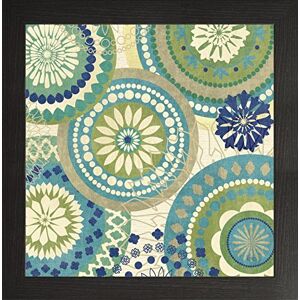 Frame Company Watson Range Floral Mix I by Veronique Charron, Photo Frame 10 x 10 Inches, Black Frame Company Watson Range Floral Mix I by Veronique Charron, Photo Frame 10 x 10 Inches, Black