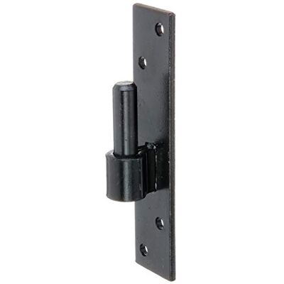 ALBERTS 306694 - black - 180x40 plate - Ø16 entry - hinge plate ALBERTS 306694 - black - 180x40 plate - Ø16 entry - hinge plate