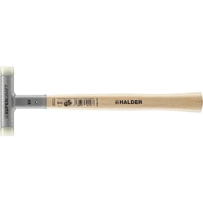 Halder 3366020 Nylon Mallet with Vibration-Reducing, Multi-Colour, 20 mm Halder 3366020 Nylon Mallet with Vibration-Reducing, Multi-Colour, 20 mm