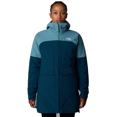 The North Face W Dryvent Mono Triclimate Parka 3-In-1 Jas Dames Blauw XS The North Face W Dryvent Mono Triclimate Parka 3-In-1 Jas Dames Blauw XS