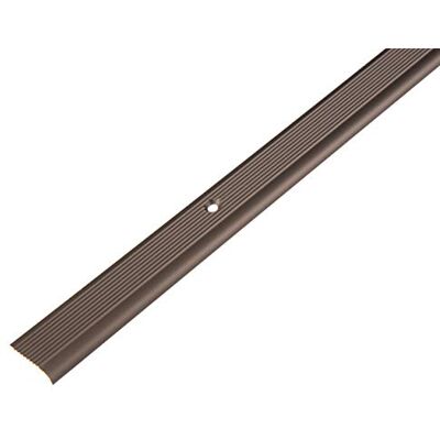 Alberts - Treppenkanten-Schutzprofil geriffelt 23x5mm - Aluminium eloxiert - 1 m - Stair edge protector Alberts - Treppenkanten-Schutzprofil geriffelt 23x5mm - Aluminium eloxiert - 1 m - Stair edge protector