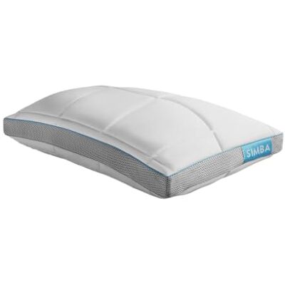 Simba Hybrid Pillow with Stratos Cooling Technology Cool-Touch Adjustable Height & Firmness – Neck Support for Back & Side Sleepers Simba Hybrid Pillow with Stratos Cooling Technology Cool-Touch Adjustable Height & Firmness – Neck Support for Back & Side Sleepers