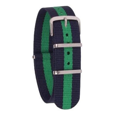 EFLAL 12mm Striped Print Woven Nylon Watch Straps, Quartz Watches Lightweight Nato Strap Replacement EFLAL 12mm Striped Print Woven Nylon Watch Straps, Quartz Watches Lightweight Nato Strap Replacement