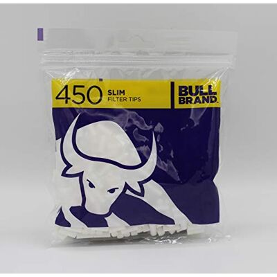 Bull Brand Slim Filter 20 Packs of 450 Pieces (Total 9000 Pieces) Bull Brand Slim Filter 20 Packs of 450 Pieces (Total 9000 Pieces)