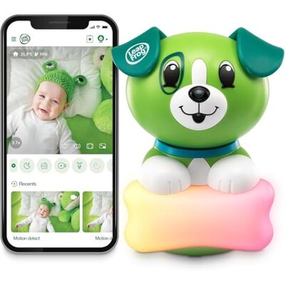 Leapfrog LF2911 Scout - 1080p Full HD - 360° Pan - Remote Access Wi‑Fi - Baby Monitor Leapfrog LF2911 Scout - 1080p Full HD - 360° Pan - Remote Access Wi‑Fi - Baby Monitor