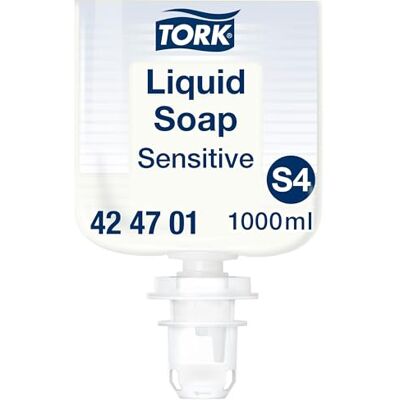 Tork Hand Soap - Sensitive Liquid 1L Pack of 6 Tork Hand Soap - Sensitive Liquid 1L Pack of 6