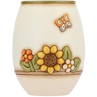 Thun C2293H90 Large Ceramic Vase - Floral, Butterfly Decor Thun C2293H90 Large Ceramic Vase - Floral, Butterfly Decor