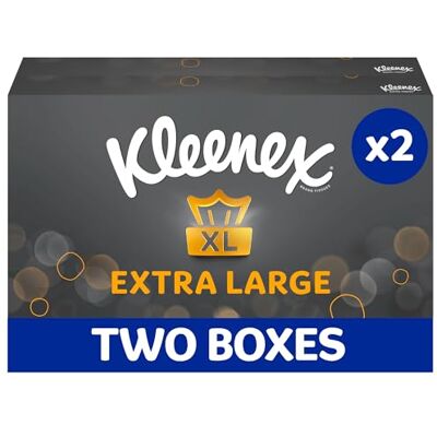 Kleenex Extra Large Facial Tissues Multipack 2 Tissue Boxes Kleenex Extra Large Facial Tissues Multipack 2 Tissue Boxes