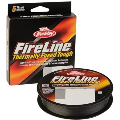 Berkley FireLine® Superline, Smoke, 4lb 1.8kg, 300yd 274m Fishing Line, Suitable for Freshwater Environments Berkley FireLine® Superline, Smoke, 4lb 1.8kg, 300yd 274m Fishing Line, Suitable for Freshwater Environments