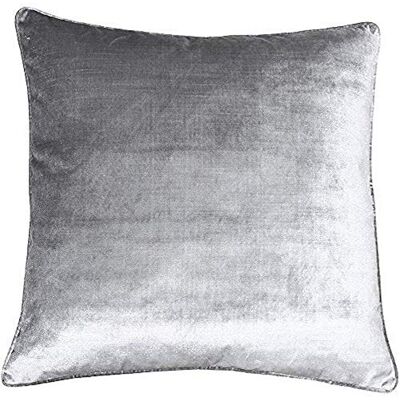 Paoletti - Luxe Velvet - Silver - One Size - Cushion Cover Paoletti - Luxe Velvet - Silver - One Size - Cushion Cover