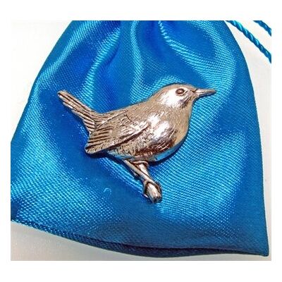 Smartbadge ® Wren Finely Handcrafted in Solid Pewter In The UK Lapel Pin Badge Smartbadge ® Wren Finely Handcrafted in Solid Pewter In The UK Lapel Pin Badge