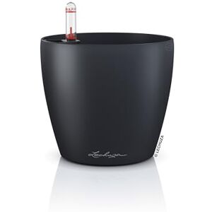 Lechuza Classico Color 14 Table Pot Slate Grey, Planter with Watering System, Water Level Indicator and Plant Insert, Matte Surface, Diameter 15 x 13.5 cm, 16695 Lechuza Classico Color 14 Table Pot Slate Grey, Planter with Watering System, Water Level Indicator and Plant Insert, Matte Surface, Diameter 15 x 13.5 cm, 16695