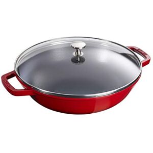 STAUB Cast Iron, Wok, Cherry, 30 cm STAUB Cast Iron, Wok, Cherry, 30 cm