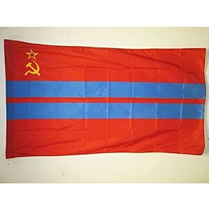 AZ FLAG Turkmen Soviet Socialist Republic Flag 2x3 Ft Turkmenistan SSR Banner with Sleeve 100% Polyester Fade Resistant Vivid Colors 2' x 3' Feet 90x60 Cm AZ FLAG Turkmen Soviet Socialist Republic Flag 2x3 Ft Turkmenistan SSR Banner with Sleeve 100% Polyester Fade Resistant Vivid Colors 2' x 3' Feet 90x60 Cm