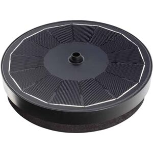 Blagdon Liberty Solar Floating Fountain Pump for Small Ponds, Water Features, Bird Baths, with Crystal Glass Panel, Five Fountain Displays, All Fittings Included, Max Flow Rate 180 LTR/hr, 2.2 Watts Blagdon Liberty Solar Floating Fountain Pump for Small Ponds, Water Features, Bird Baths, with Crystal Glass Panel, Five Fountain Displays, All Fittings Included, Max Flow Rate 180 LTR/hr, 2.2 Watts