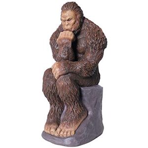 BELLA HAUS DESIGN Bigfoot Thinker Garden Statue Yeti Decorative, Sasquatch Sculpture for Patio, Deck, Office, Outdoor- Full-Color Resin (8 Inch) BELLA HAUS DESIGN Bigfoot Thinker Garden Statue Yeti Decorative, Sasquatch Sculpture for Patio, Deck, Office, Outdoor- Full-Color Resin (8 Inch)