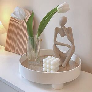 Dnoifne Thinker Statues and Sculptures, Sandstone Resin Thinker Statue Ornaments, Abstract Style Sculptures, Housewarming Gifts, Housewarming Decorations, Living Room Dining Desk Decorations (Left, Small) Dnoifne Thinker Statues and Sculptures, Sandstone Resin Thinker Statue Ornaments, Abstract Style Sculptures, Housewarming Gifts, Housewarming Decorations, Living Room Dining Desk Decorations (Left, Small)