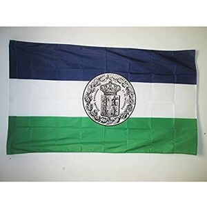 AZ FLAG Kingdom of Araucanía and Patagonia with arms Flag 3x5 Ft New France Banner with Sleeve 100% Polyester Fade Resistant Vivid Colors 3' x 5' Feet 150x90 Cm AZ FLAG Kingdom of Araucanía and Patagonia with arms Flag 3x5 Ft New France Banner with Sleeve 100% Polyester Fade Resistant Vivid Colors 3' x 5' Feet 150x90 Cm