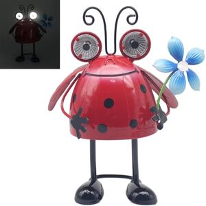 L & P Home & Gifts Lesser & Pavey Bright Eyes Ladybird Solar Led Outdoor Lights For Garden Decorations Decorative & Durable Garden Leds For All Seasons Waterproof Solar Lights For Pathways, Patios, Fences and Walls L & P Home & Gifts Lesser & Pavey Bright Eyes Ladybird Solar Led Outdoor Lights For Garden Decorations Decorative & Durable Garden Leds For All Seasons Waterproof Solar Lights For Pathways, Patios, Fences and Walls