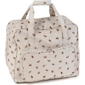 Hobby Gift Exclusive Sewing Machine Bag PVC Padded Carrying Bag Extra Accessories Storage 20 x 44 x 38cm, Bee Hobby Gift Exclusive Sewing Machine Bag PVC Padded Carrying Bag Extra Accessories Storage 20 x 44 x 38cm, Bee