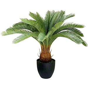 Leaf Design UK Large Artificial Palm Tree, Cycas Tropical, 70cm Leaf Design UK Large Artificial Palm Tree, Cycas Tropical, 70cm