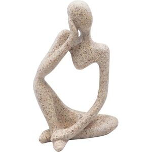 Dnoifne Abstract Style Thinker Sculptures, Sandstone Resin Thinker Statue Ornaments, Housewarming Gifts, Living Room Dining Desk Decorations(Right, Large) Dnoifne Abstract Style Thinker Sculptures, Sandstone Resin Thinker Statue Ornaments, Housewarming Gifts, Living Room Dining Desk Decorations(Right, Large)