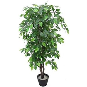 Leaf Artificial Tree/Plant, Green XL Bushy Ficus, 120 cm Leaf Artificial Tree/Plant, Green XL Bushy Ficus, 120 cm