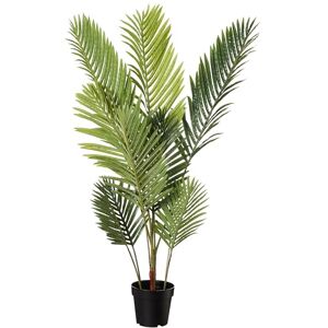 Amazon Basics Artificial Palm Tree with Plastic Planter Pot, 119.8 cm, Green Amazon Basics Artificial Palm Tree with Plastic Planter Pot, 119.8 cm, Green