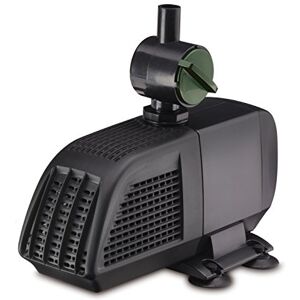 Blagdon Minipond Pond Pump 1600 (to Run Fountains for Medium Ponds up to 3582 Litre), 3 Fountain Heads, Black Blagdon Minipond Pond Pump 1600 (to Run Fountains for Medium Ponds up to 3582 Litre), 3 Fountain Heads, Black