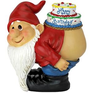 Design Toscano Loonie Moonie Birthday Decorations Garden Gnome Statue Loonie Moonie Happy Birthday Gnome Statue Naughty Gnomes Mooning Gnomes Statues, Multi-Color, 14x18x19 cm Design Toscano Loonie Moonie Birthday Decorations Garden Gnome Statue Loonie Moonie Happy Birthday Gnome Statue Naughty Gnomes Mooning Gnomes Statues, Multi-Color, 14x18x19 cm