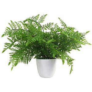 Leaf Artificial Plant with Pot, Southern Wood Fern, 30cm Leaf Artificial Plant with Pot, Southern Wood Fern, 30cm