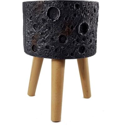 Leaf - Lunar Black - 35x24cm - Large - Planter Leaf - Lunar Black - 35x24cm - Large - Planter