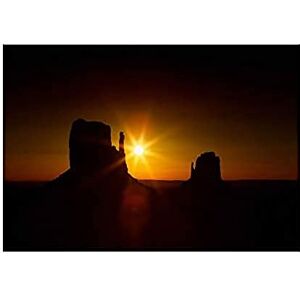 Wee Blue Coo Photo Monument Valley Utah Sunset Silhouette Stack Wall Art Print Wee Blue Coo Photo Monument Valley Utah Sunset Silhouette Stack Wall Art Print