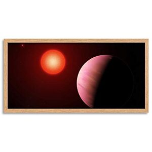 Fine Art Prints Space Reddy NASA K2-288Bb Planet Illustration Framed Wall Art Print Long 25X12 Inch Fine Art Prints Space Reddy NASA K2-288Bb Planet Illustration Framed Wall Art Print Long 25X12 Inch