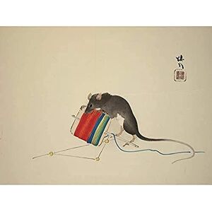 Artery8 Seiho Twelve Signs Zodiac Mouse Japanese Unframed Wall Art Print Poster Home Decor Premium Artery8 Seiho Twelve Signs Zodiac Mouse Japanese Unframed Wall Art Print Poster Home Decor Premium