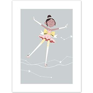 Wee Blue Coo Girls Ballerina Dancer Stars Art Print Canvas Premium Wall Decor Poster Wee Blue Coo Girls Ballerina Dancer Stars Art Print Canvas Premium Wall Decor Poster