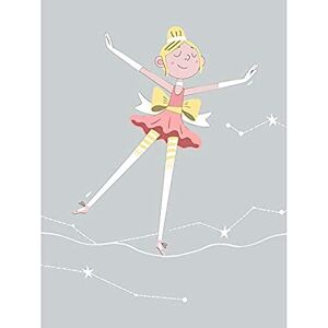 Wee Blue Coo Girls Ballerina Dancer Stars Blonde Unframed Art Print Poster Wall Decor 12x16 inch Wee Blue Coo Girls Ballerina Dancer Stars Blonde Unframed Art Print Poster Wall Decor 12x16 inch