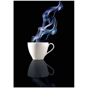 Wee Blue Coo Steaming Cup Tea Coffee Drink Kitchen Photo Picture Wall Art Print Wee Blue Coo Steaming Cup Tea Coffee Drink Kitchen Photo Picture Wall Art Print