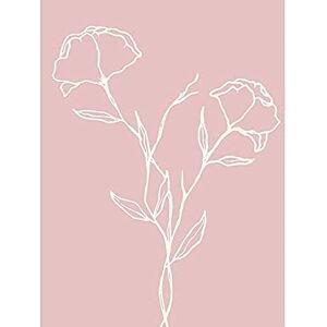 Wee Blue Coo Blush Pink Plant Flower Poppies White Unframed Wall Art Print Poster Home Decor Premium Wee Blue Coo Blush Pink Plant Flower Poppies White Unframed Wall Art Print Poster Home Decor Premium