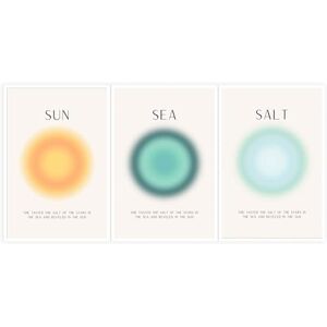 BFADMN Sun Salt and Sea Aura Posters Coastal Canvas Wall Art Minimalist Beach Prints Trendy Ocean Beachy Colorful Abstract Aura Mind Body Soul Aesthetic Decor Bedroom Yoga 3 Set 12x16in Unframed BFADMN Sun Salt and Sea Aura Posters Coastal Canvas Wall Art Minimalist Beach Prints Trendy Ocean Beachy Colorful Abstract Aura Mind Body Soul Aesthetic Decor Bedroom Yoga 3 Set 12x16in Unframed