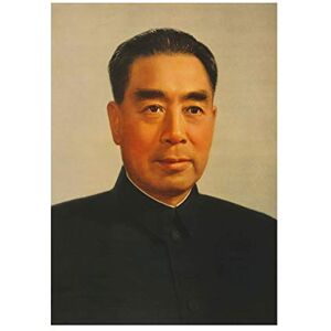 Wee Blue Coo Painting Zhou Enlai Chinese Mao Communist China Picture Wall Art Print Wee Blue Coo Painting Zhou Enlai Chinese Mao Communist China Picture Wall Art Print