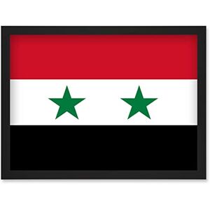 Artery8 - Syrian Arab Republic Flag - A4 - Poster Artery8 - Syrian Arab Republic Flag - A4 - Poster