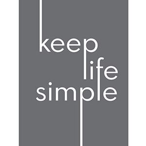 Wee Blue Coo Keep Life Simple Typography Minimalist Large Wall Art Poster Print Thick Paper 18X24 Inch Wee Blue Coo Keep Life Simple Typography Minimalist Large Wall Art Poster Print Thick Paper 18X24 Inch