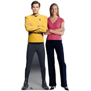 STAR CUTOUTS SC4833 Star Trek James T Kirk Paul Wesley Cardboard Cut Out Height 180cm STAR CUTOUTS SC4833 Star Trek James T Kirk Paul Wesley Cardboard Cut Out Height 180cm