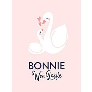 Wee Blue Coo Bonnie Wee Lassie New Baby Girl Scottish Swan Canvas Print Wee Blue Coo Bonnie Wee Lassie New Baby Girl Scottish Swan Canvas Print