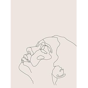 Wee Blue Coo Line Drawing Faces Woman Minimalist Unframed Wall Art Print Poster Home Decor Premium Wee Blue Coo Line Drawing Faces Woman Minimalist Unframed Wall Art Print Poster Home Decor Premium